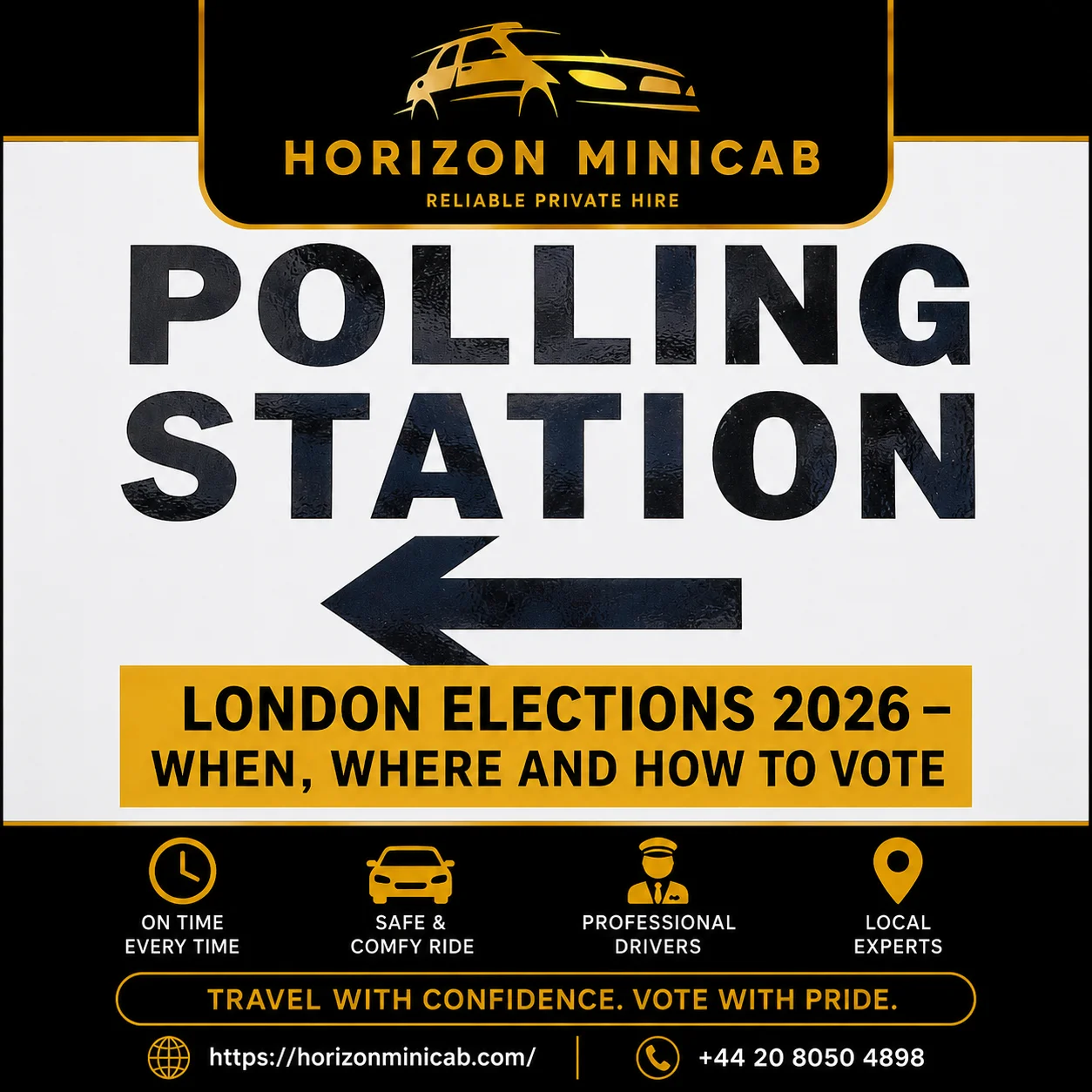 The London Local Election 2026 is taking place on Thursday May 7.